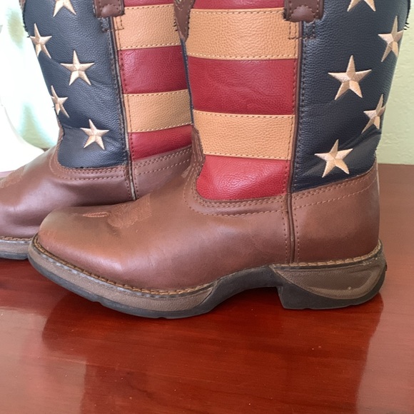 Boys Durango Cowboy Boots size 4.5 - Picture 2 of 6